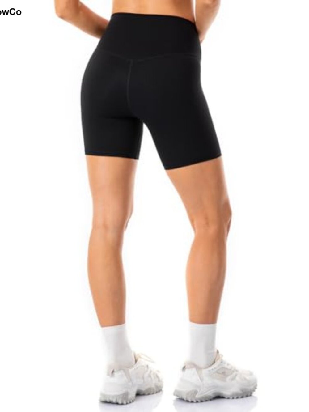 Lavento Womens Workout Biker Shorts Squat Proof Yoga Run - Picture 2 of 6